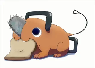 🥰 emoji Pochita @FixFox Telegram sticker 23 of 41