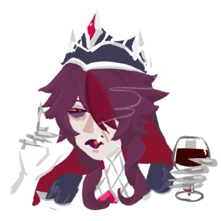 😏 emoji роза жена by pijjjjjix Telegram sticker 11 of 12