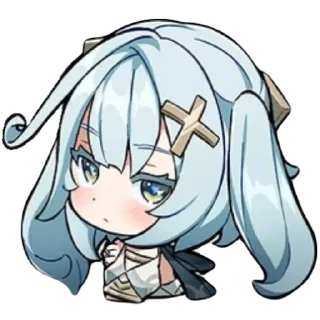 😕 emoji Faruzan Genshin Impact Telegram sticker 6 of 6