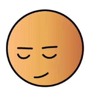 😌 emoji Дурак Telegram sticker 18 of 25