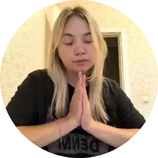 🙏 emoji Вредная ЖОПА Telegram sticker 12 of 75