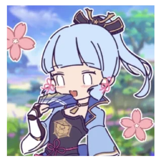 ☺️ emoji Аяка ❤️ Telegram sticker 7 of 120