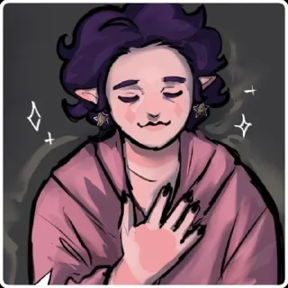 🥰 emoji Черти Telegram sticker 8 of 120