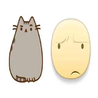 🌟 emoji pusheen >~< Telegram sticker 15 of 18