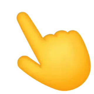 👈 emoji Эмадзи Telegram sticker 15 of 17
