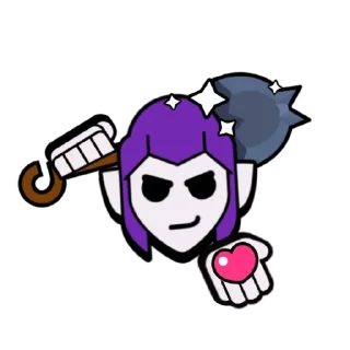 ❤️ emoji Мортис Telegram sticker 19 of 22