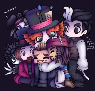🙂 emoji Johnny Depp Telegram sticker 21 of 43