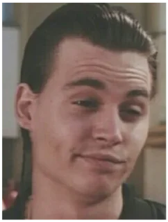 Sticker from Johnny Depp