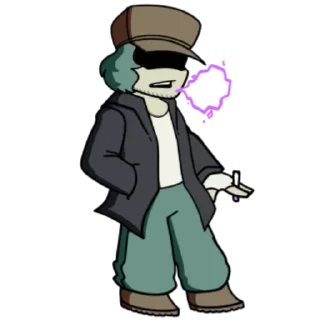 Sticker from Hazy River (@VseUwU)