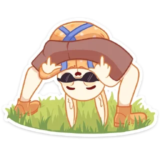🖕 emoji Марк :: @stickroom Telegram sticker 5 of 48
