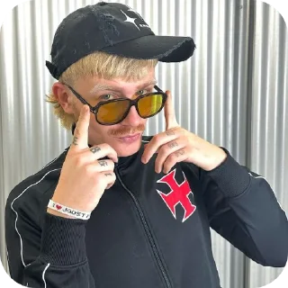 😎 emoji 《 JOOST KLEIN 》 Telegram sticker 20 of 86