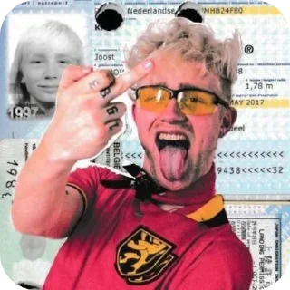 🖼 emoji JOOST KLEIN!!!!! Telegram sticker 16 of 120