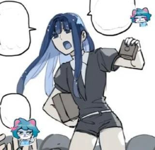 Sticker from Lapis lazuli