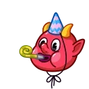 🥳 emoji Lil Cifer Telegram sticker 18 of 23