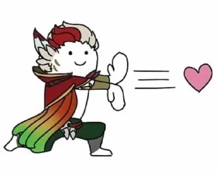 Sticker from xakan loveys!