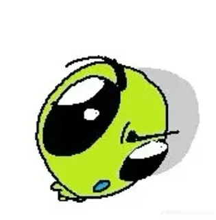 🌟 emoji lil green guy Telegram sticker 18 of 52
