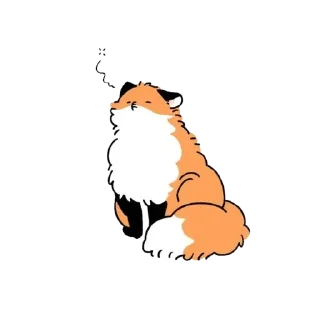 🍂 emoji [🍂]–лис на ветке повис !¡ @lover_lopton Telegram sticker 5 of 20