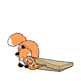 Sticker from [🍂]–лис на ветке повис !¡ @lover_lopton