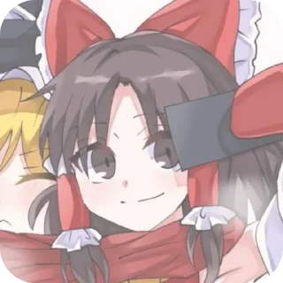 👍 emoji reimu :: @hatateban Telegram sticker 14 of 31