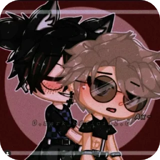 Sticker from Гача лайф геи автор:@ImAsteris