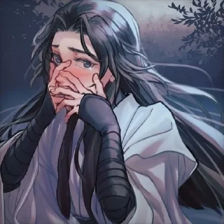 🖤 emoji Ло Бинхэ Telegram sticker 6 of 46
