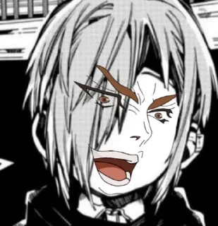 👌 emoji Мицуба херни не скажет ☝️ Telegram sticker 15 of 31