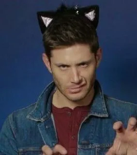 😼 emoji Дин Винчестер Telegram sticker 12 of 51