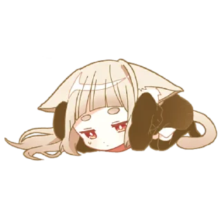 🙉 emoji Некомими–тян @nyasticks Telegram sticker 21 of 41