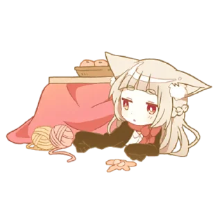 Sticker from Некомими–тян @nyasticks