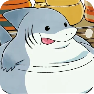 🧀 emoji Jeff the land shark Telegram sticker 6 of 40