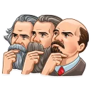 😐 emoji Ленин Telegram sticker 8 of 40
