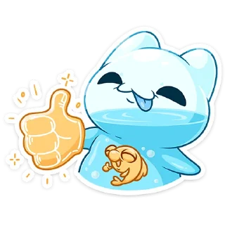 👍 emoji Булькс 2 :: @stickroom Telegram sticker 9 of 48