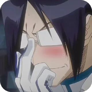 🫥 emoji Блич Telegram sticker 16 of 38