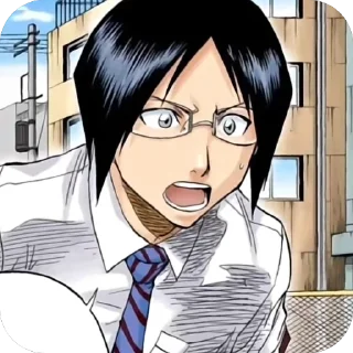 🫥 emoji Блич Telegram sticker 17 of 38