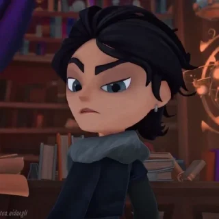 😒 emoji Владик Сказочный патруль 💙 Telegram sticker 6 of 55