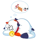 😴 emoji Neko Telegram sticker 16 of 27