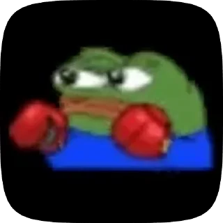 🥊 emoji Lime`s Pepe Telegram sticker 16 of 63