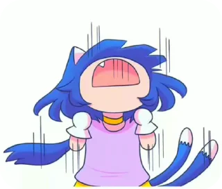 🌟 emoji ✧ Gacha life funny ✧ Telegram sticker 24 of 50