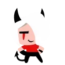 Sticker from Helltaker