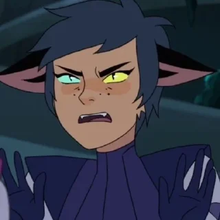 😤 emoji Catra it's my life Telegram sticker 17 of 112