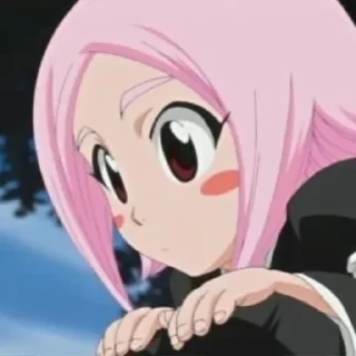 🤍 emoji Yachiru (Ячиру) | Bleach Telegram sticker 20 of 120