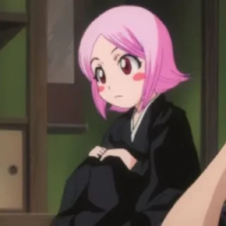 🤍 emoji Yachiru (Ячиру) | Bleach Telegram sticker 10 of 120