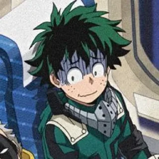 💚 emoji МИДОРИЯ ИЗУКУ/ДЭКУ @bokunha Telegram sticker 18 of 105