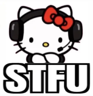 Sticker from minaj kitty