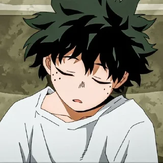 🌟 emoji Наш любимый Мидория💚 Telegram sticker 23 of 52