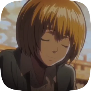 💛 emoji ♡Armin Arlert♡ Telegram sticker 14 of 47