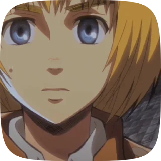 💛 emoji ♡Armin Arlert♡ Telegram sticker 11 of 47