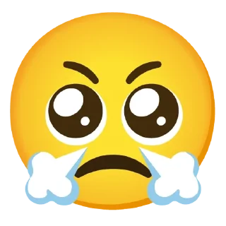 😤 emoji Anistik Telegram sticker 20 of 24