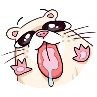 😛 emoji Нутри 🐭 Telegram sticker 10 of 35