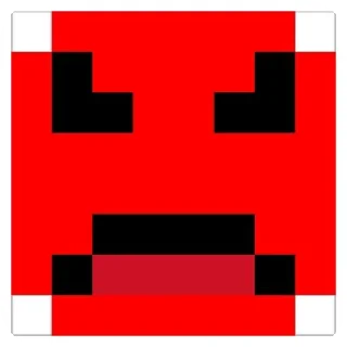 😡 emoji Pixel emoji Telegram sticker 6 of 48